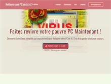 Tablet Screenshot of nettoyer-son-pc.com